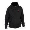 Fox Collection LW Hoody Čierna Oranžová Mikina s kapucňou 2XL