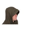 Fox Collection LW Hoody Zelená Čierna Mikina s kapucňou M