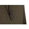 Fox Collection LW Hoody Zelená Čierna Mikina s kapucňou M