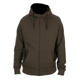   Fox Collection LW Hoody Zelená Čierna Mikina s kapucňou 2XL