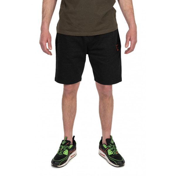 Fox Collection LW Jogger Short Čierno-oranžové Šortky S