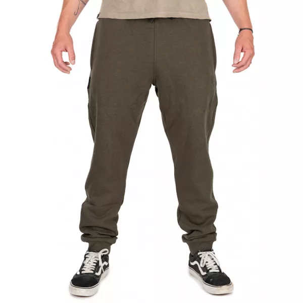 Fox Collection Joggers Zeleno-Čierne Tepláky M