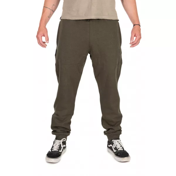 Fox Collection Joggers Zeleno-Čierne Tepláky XL