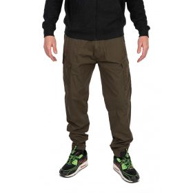 Nohavice Fox Collection LW Cargo Trouser Zelená-Čierna S