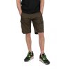 Fox Collection LW Cargo Shorts Zeleno-čierne Šortky M