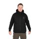 Fox Collection Black-Orange Sherpa Hoody Mikina s kapucňou 3XL