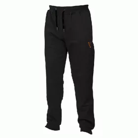 Fox Collection Sherpa Joggers Black-Orange Tepláky 2XL