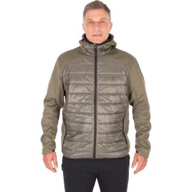 Fox Collection Hybrid Jacket Zeleno-čierna Bunda S