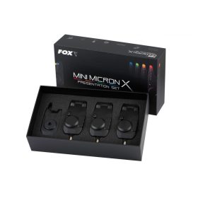   Fox Mini Micron X 3 Rod Set Elektronický signalizátor záberu Súprava