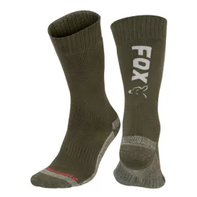   Fox Collection Thermolite Long Socks Green-Silver Ponožky 40-43