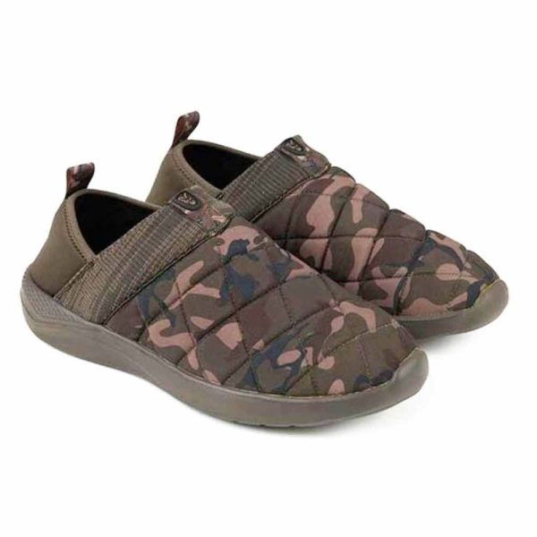 Fox Camo Khaki Bivvy Slipper Zateplené Papuče 7/41