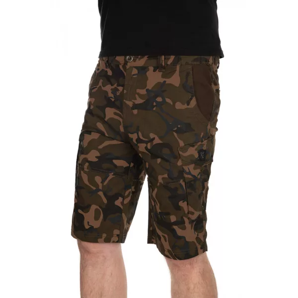 Fox Camo Cargo Shorts XX Large Krátke nohavice