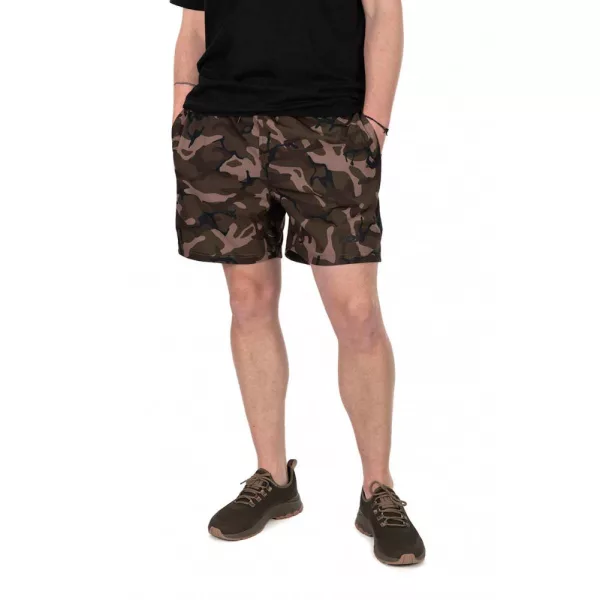 Fox Čierno-camo Plavkové šortky L