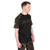 Fox Outline T-Shirt Čierne Camo Tričko XL