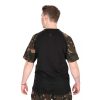 Fox Outline T-Shirt Čierne Camo Tričko 2XL