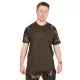 Fox Outline T-Shirt Khaki Camo Tričko S