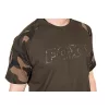 Fox Outline T-Shirt Khaki Camo Tričko S