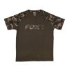 Fox Outline T-Shirt Khaki Camo Tričko 3XL