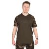 Fox Outline T-Shirt Khaki Camo Tričko 3XL