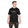 Fox Logo T-shirt Čierne Camo Tričko M
