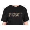 Fox Logo T-shirt Čierne Camo Tričko M