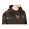 Fox LW Khaki-Camo Split Zip Hoody Mikina s kapucňou na zips S