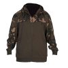 Fox LW Khaki-Camo Split Zip Hoody Mikina s kapucňou na zips XL