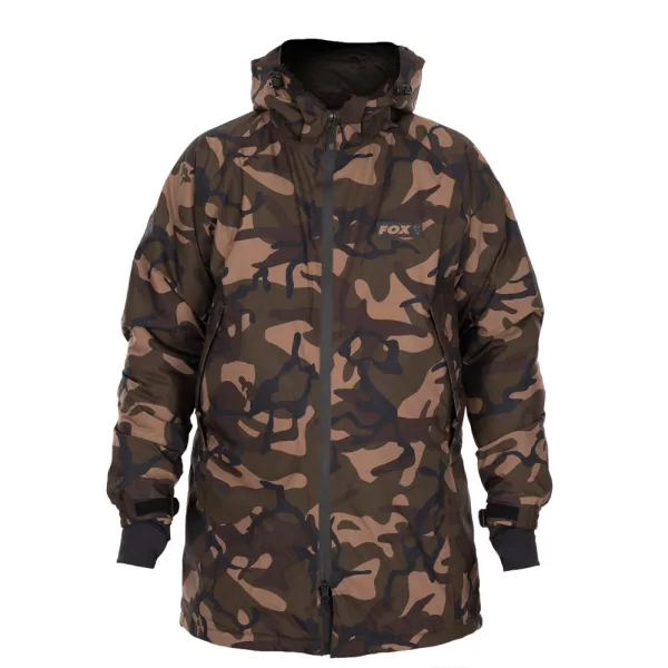 Fox Camo Sherpa Tec 3/4 Jacket LTD Termo Bunda 4XL
