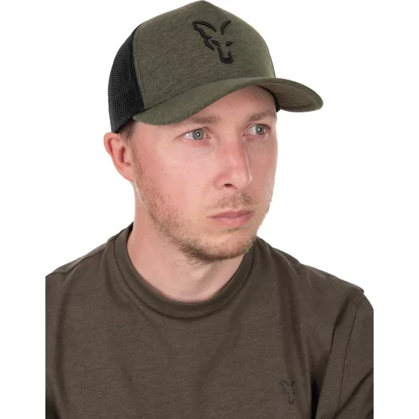 Fox Collection Trucker Cap Zeleno-Čierna baseballová čiapka