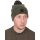 Fox Collection Bobble Hat Zeleno-Čierna Čiapka s brmbolcom
