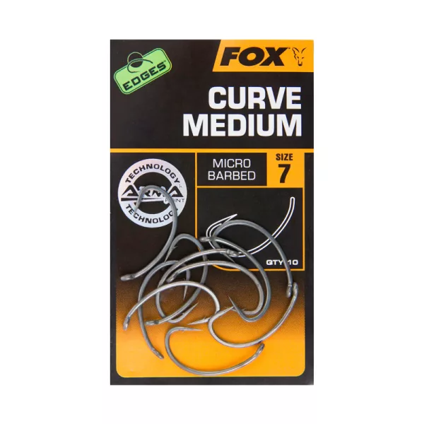 Fox EDGES™ Curve Medium - Veľkosť 8 Háčik