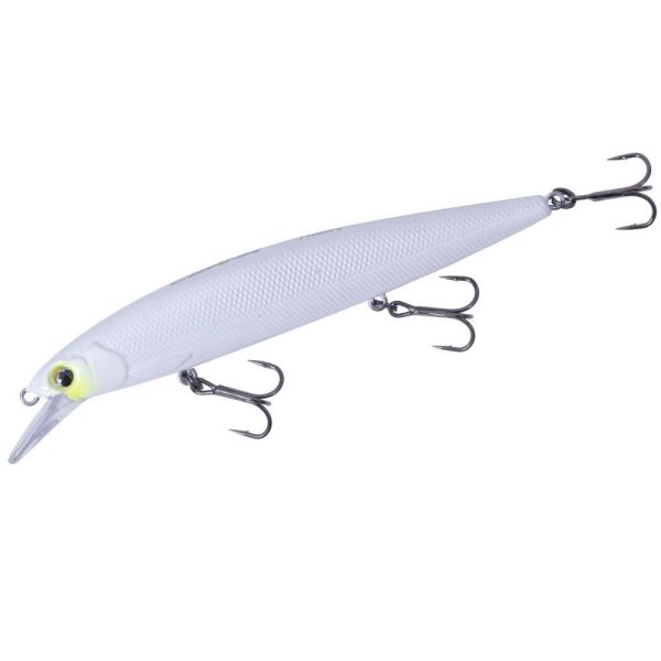 Major Craft Ceana Jerkbait 110SPS Shallow 11cm 16gr #004 Yellow Cheek Pearl White Plávajúci Wobler