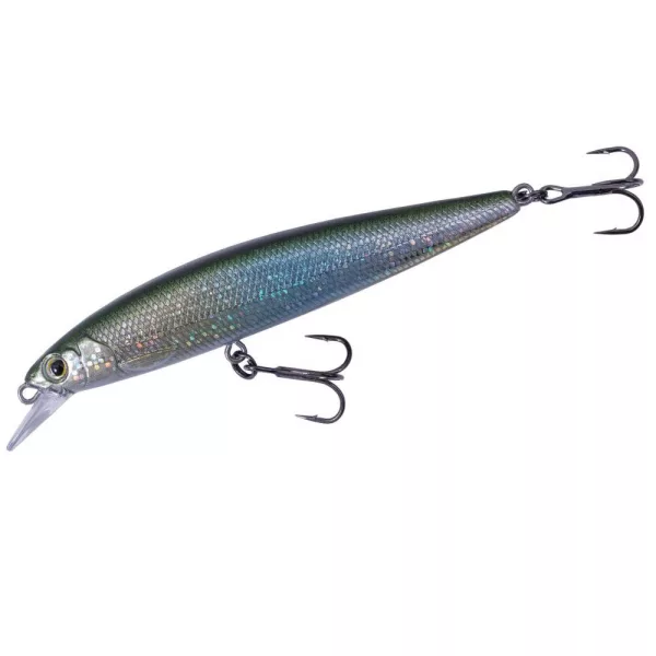 Major Craft Ceana Jerkbait 90SPS Shallow 9cm 10gr #002 Green Back Silver Plávajúci Wobbler