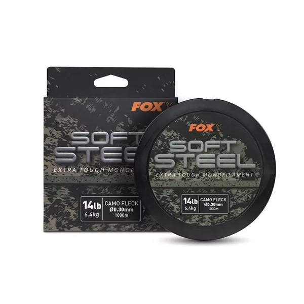 Fox Soft Stell Camo 0,30mm 1000m Monofilový hlavný vlasec