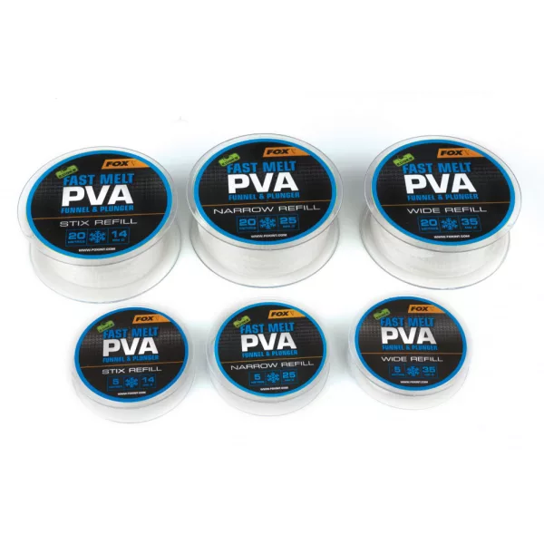 Fox EDGES™ PVA Mesh Refills Fast Melt Refills 35mm Wide - 5m PVA sieťka