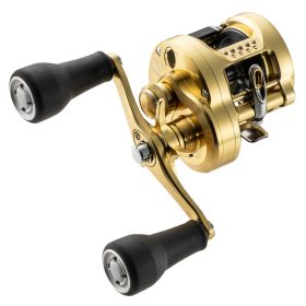   Shimano Calcutta Conquest MD 301 XG Left Hand Long Handle (CTCNQMD301XGLHB) - ľavostranný baitcastingový navijak