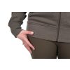 Fox WC Zipped Hoodie Dámska mikina s kapucňou na zips Zelená-slivková S