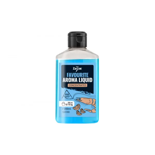Carp Zoom Favourite Morské Plody Tekutá Aróma 200ml