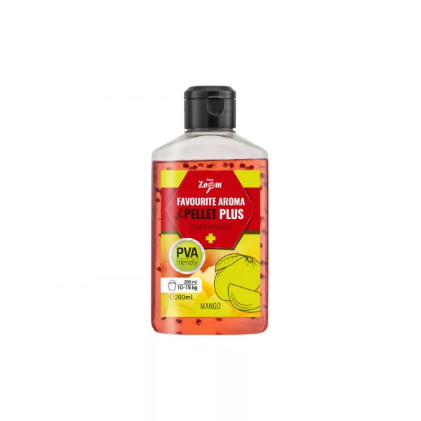 Carp Zoom Favourite Mangová Tekutá Aróma s Peletou 200ml