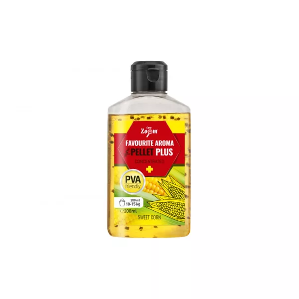 Carp Zoom Favourite Sladká kukurica Tekutá aróma s peletami 200ml