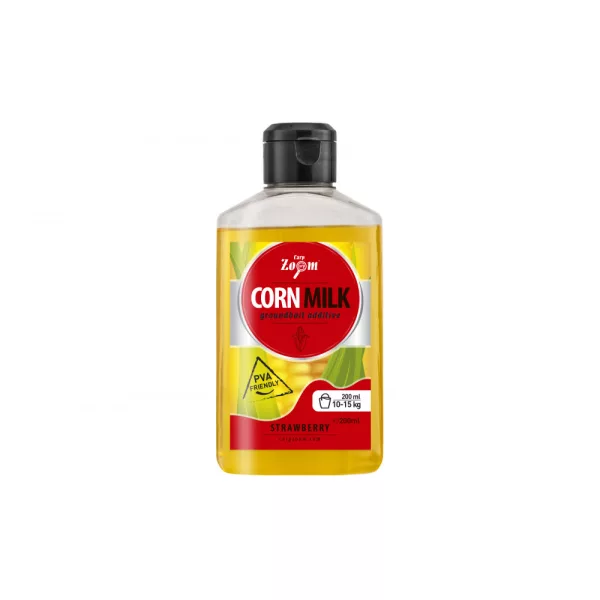 Carp Zoom Corn Milk Jahoda Extra tekutá prísada 200ml