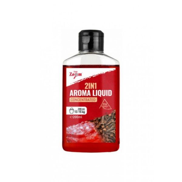 Carp Zoom CZ 2in1 tekutá aróma, jahoda, koriander, 200 ml