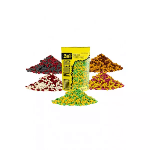Carp Zoom CZ 2in1 Turbo rýchlo rozpustné pelety, 3 mm, čokoláda, pomaranč, 500 g