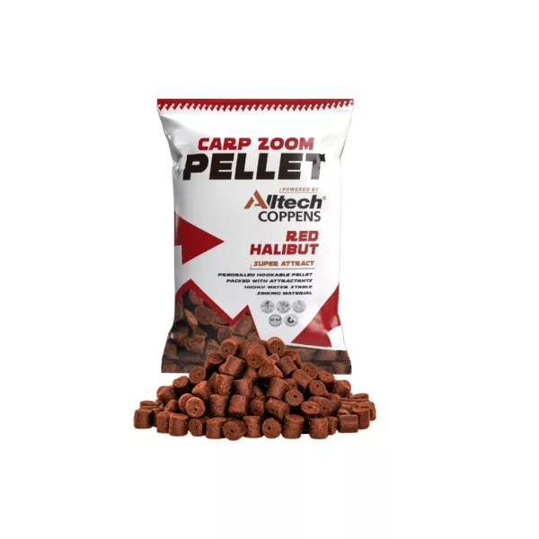 Carp Zoom 20mm Red Halibut Pellet 800gr