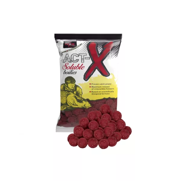 Carp Zoom Act-X Soluble Kolbász 24mm Oldódó Bojli 800gr