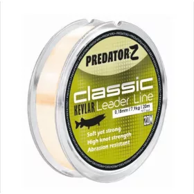   Predator Z PZ Classic Kevlarová šnúra na náväzce, o 0,24 mm, 20 m, 15 kg