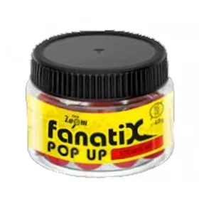   Carp Zoom CZ Fanati-X Pop Up nástraha na háčik, 16 mm, jahoda, 40 g