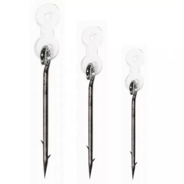 Feeder Competition FC Ostie na nástrahu so silikónovým krúžkom, L (0,6x15 mm), 10 ks