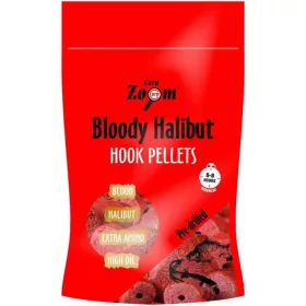   Carp Zoom CZ Jahodové halibut pelety na háčik vŕtané, 15 mm, jahoda, rybie, 150 g