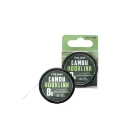   Carp Zoom Camou 8X Kamuflážna 20m 25lb Pletená Nadväzcová Šnúra